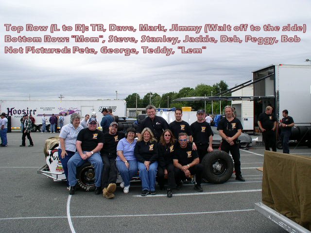 Baldwin Racing family and crew