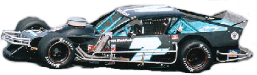 Black and teal 7NY Modified